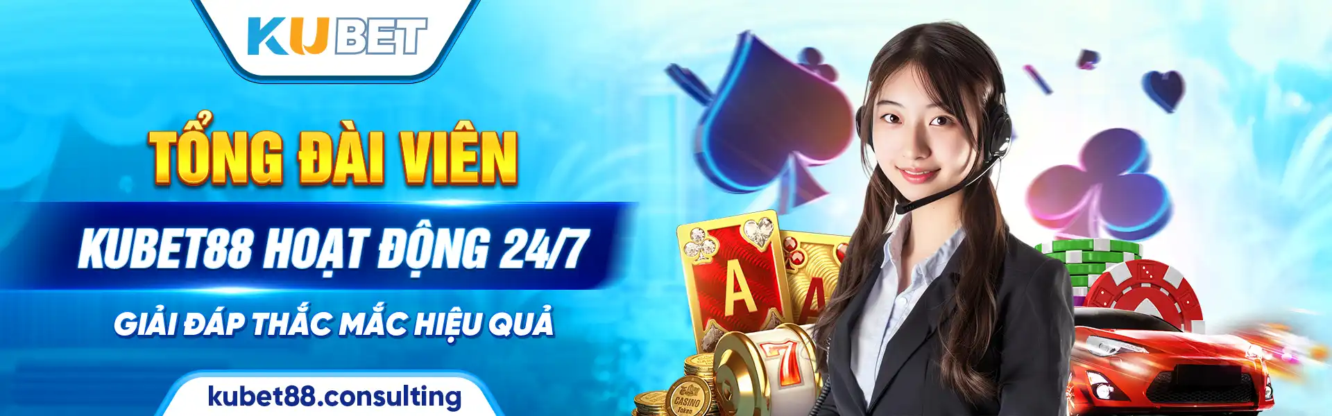 Tổng đài viên Kubet88 hoạt động 24/7, giải đáp thắc mắc hiệu quả